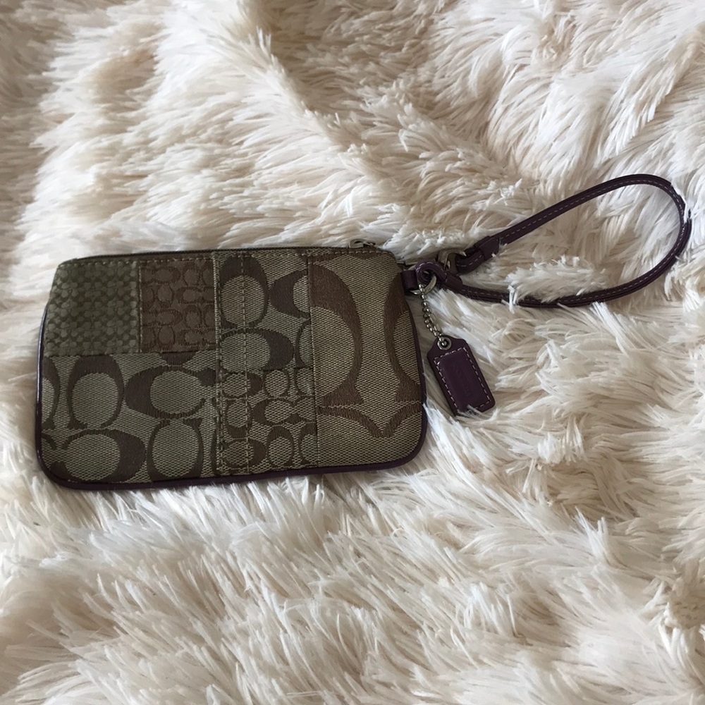 Coach wristlet